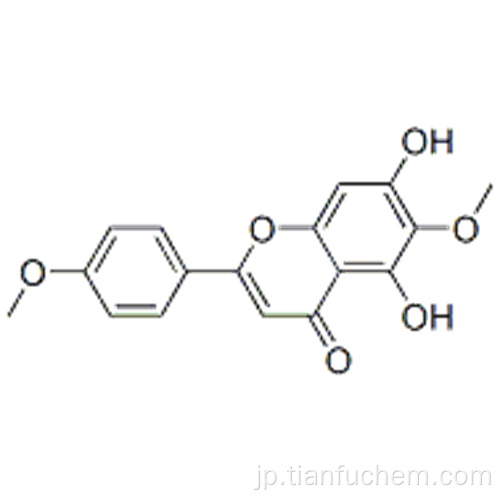 ４Ｈ − １−ベンゾピラン−４−オン、５，７−ジヒドロキシ−６−メトキシ−２−（４−メトキシフェニル） -  ＣＡＳ ５２０−１２−７